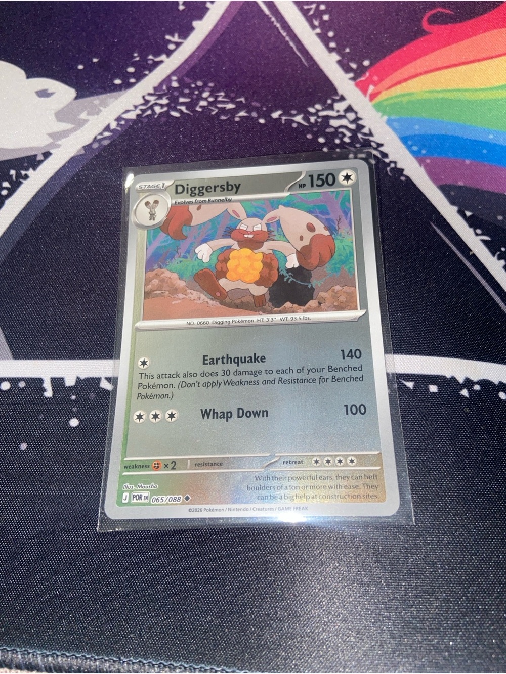 Diggersby(Card Number 065/088) from the Perfect Order